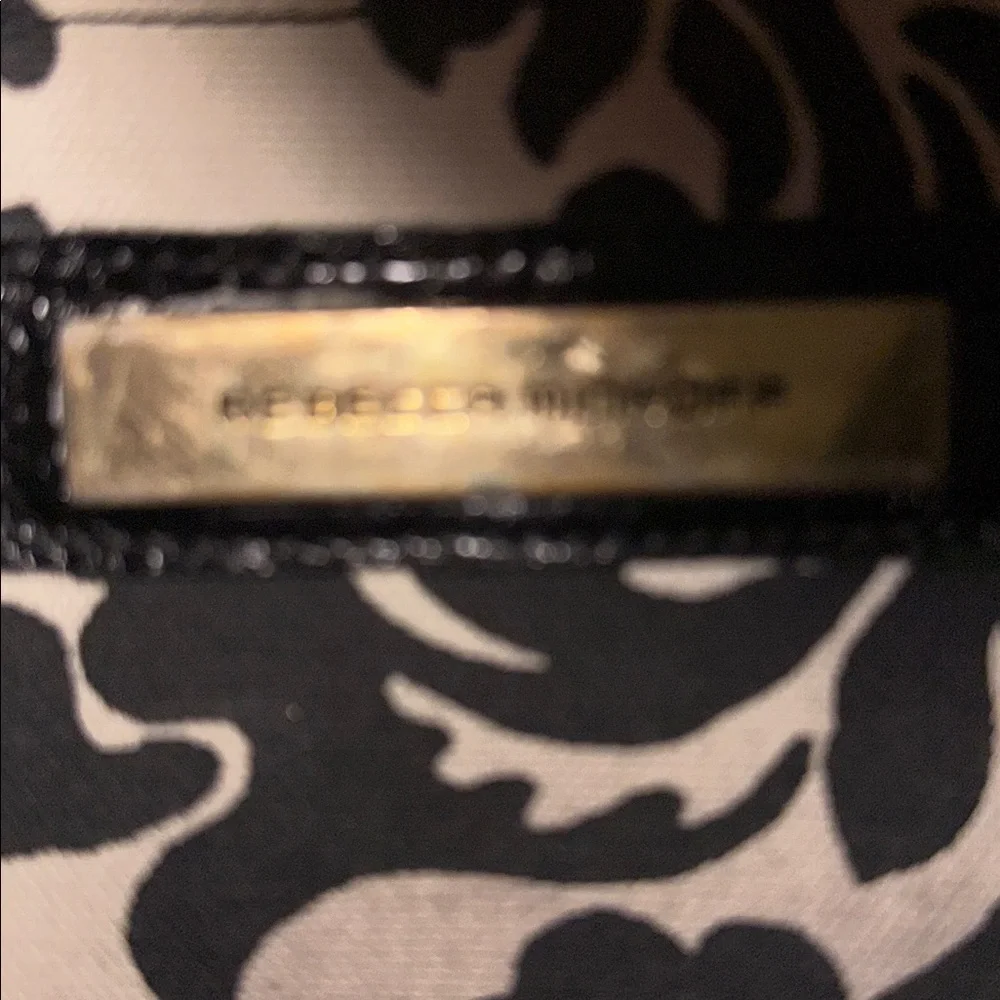 Rebecca Minkoff’s  Elegant Black, textured Women's Bag like new. - Picture 11 of 11